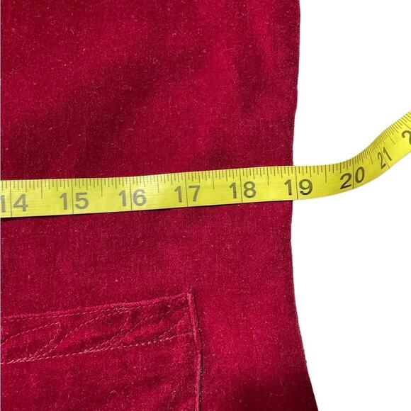 Tibetan Trader Blazer Small Velvet Embroidered Cotton Mock Neck Jacket Burgundy - Picture 10 of 15